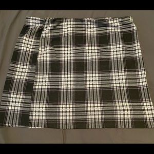 H&M Plaid Skirt